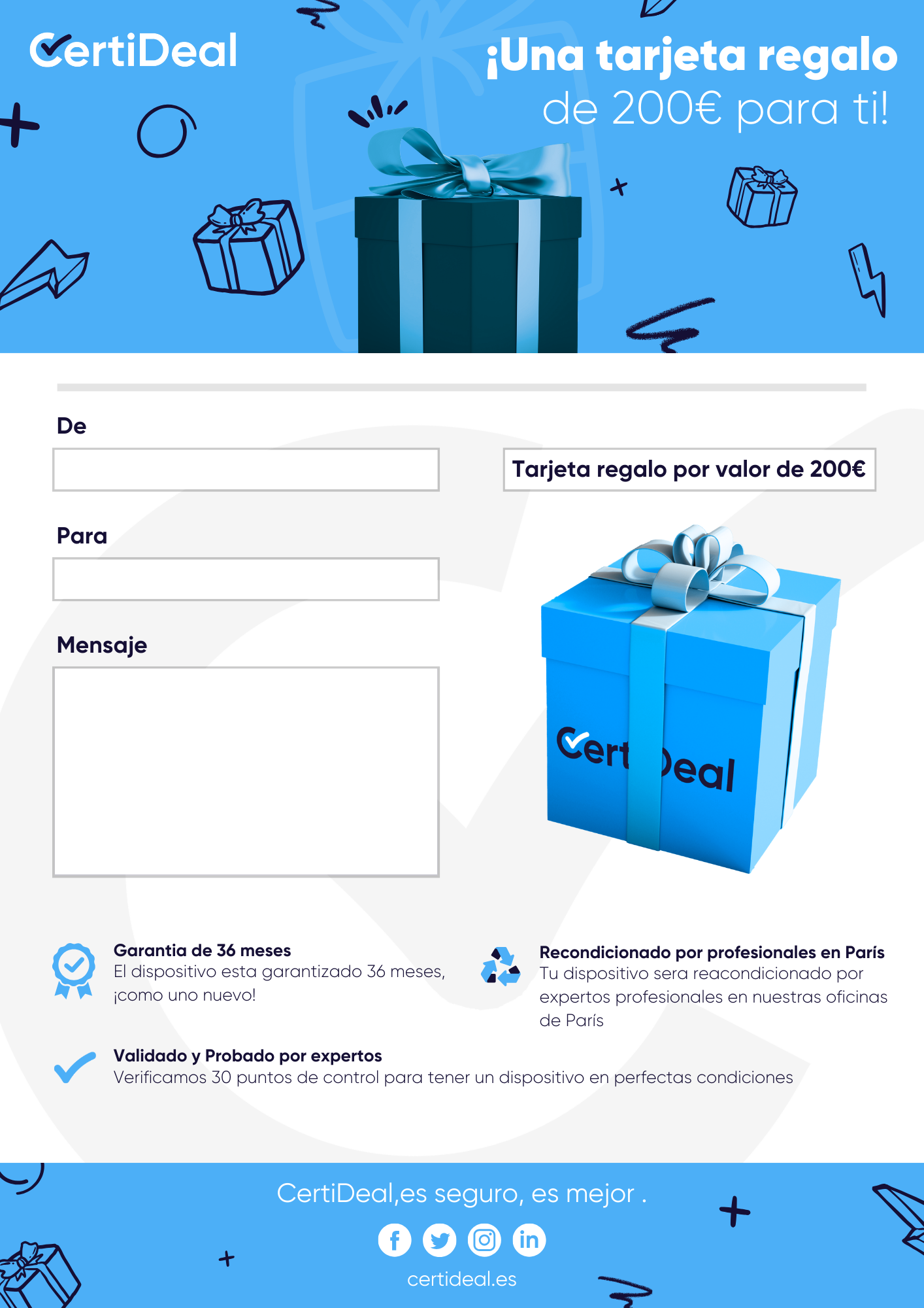 tarjeta de regalo